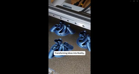 Custom ABS/PC/Aluminum Alloy SLA/Fdm/Slm Bead Blasted Models 3D Printing Parts