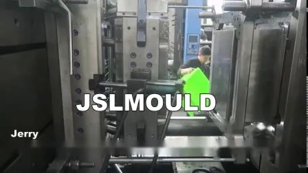 Double Color Injection Plastic Crate Mold 