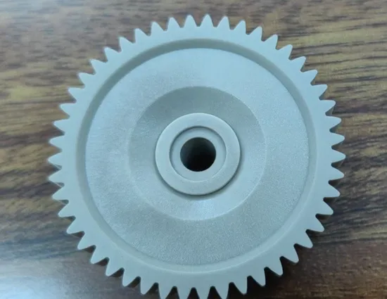 PA6/PA66 Plastic Spur Gears, Injection Mold and Molding, Shapes, Colors, Dimensions and Properties Can Be Customized, Drawing Format: CAD / Pdf/ Dwg/ Igs/ Step 