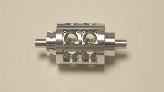 Five Axis CNC Machining Parts for Microscope or Valve Body 
