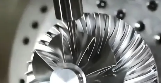Precision CNC 5 Axis Center Custom Metal OEM Fabrication Stainless Steel Impeller Milling Turning Manufacturing Parts Machining Service for Aerospace Industry 