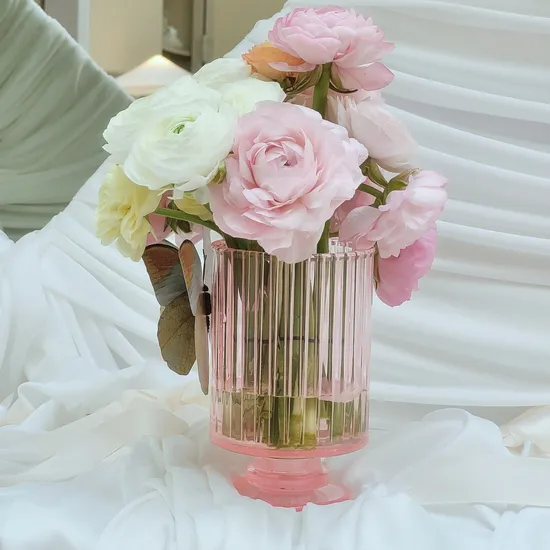 Injection Mold for Acrylic Flower Holder, 200, 000 Shots, Customizable Colors 