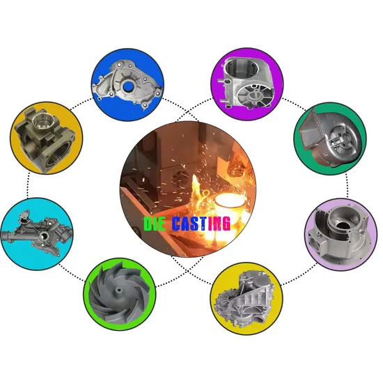 OEM Zinc Alloy Magnesium Precision High Pressure Aluminum Alloy Die Casting Housing Parts 